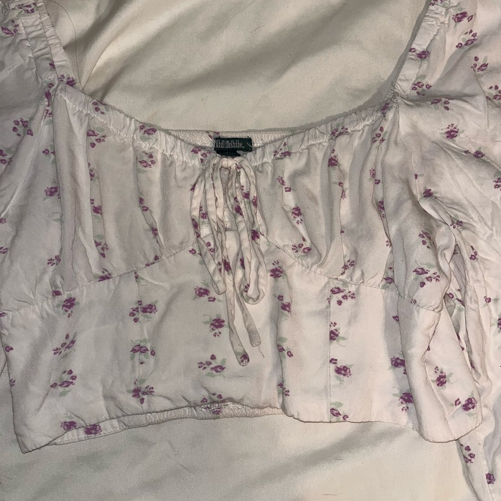 floral Wild Fable top